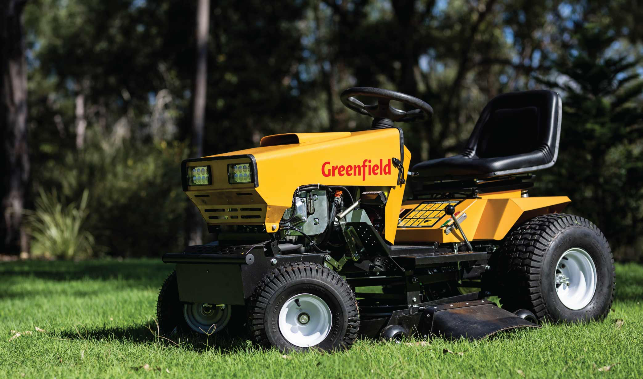 Greenfield outlet mowers price