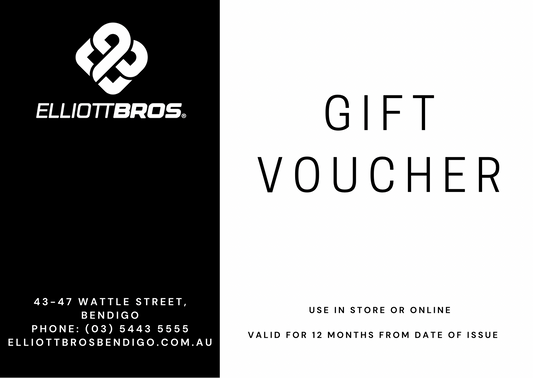 Elliott Bros Gift Voucher