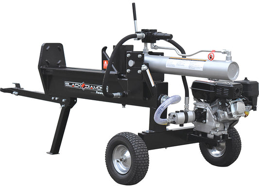 BLACK DIAMOND 22TON LOG SPLITTER WITH 6.5HP MANUAL START ENGINE