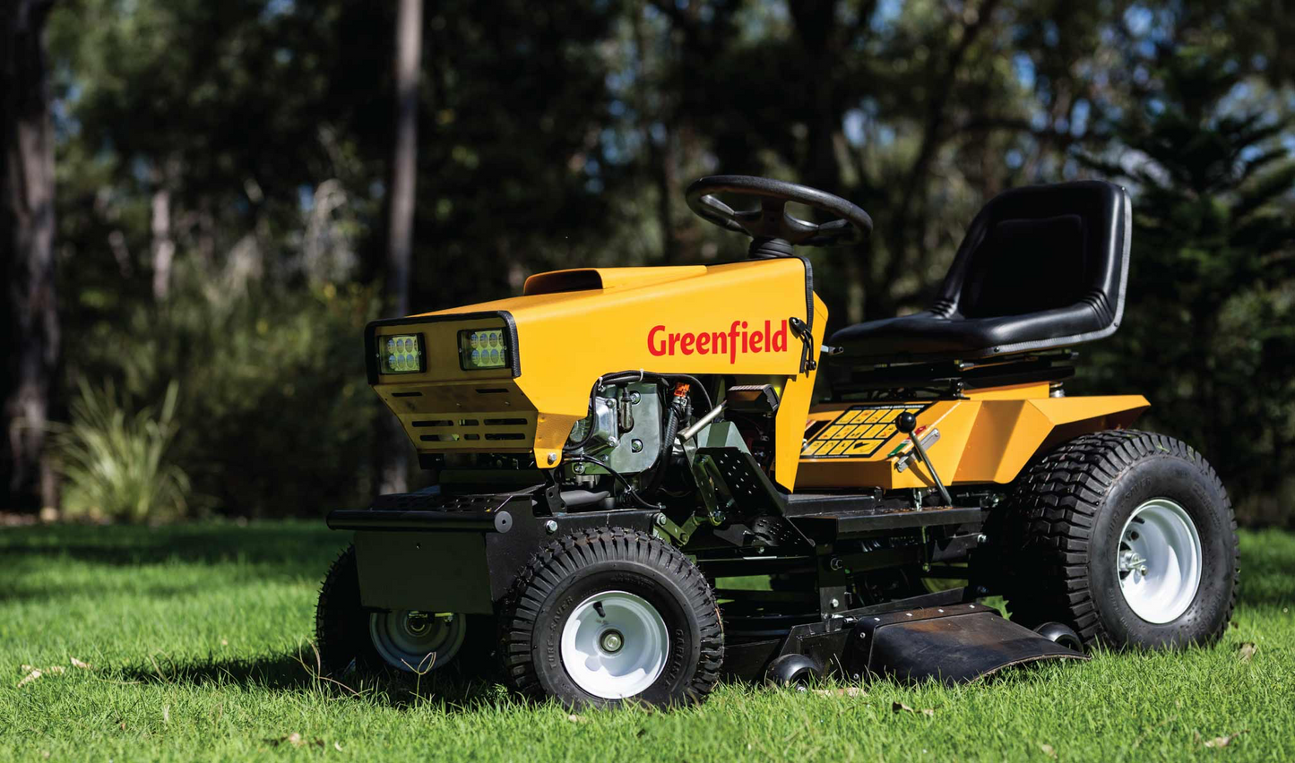 Greenfield Fastcut Deluxe Ride on Mower