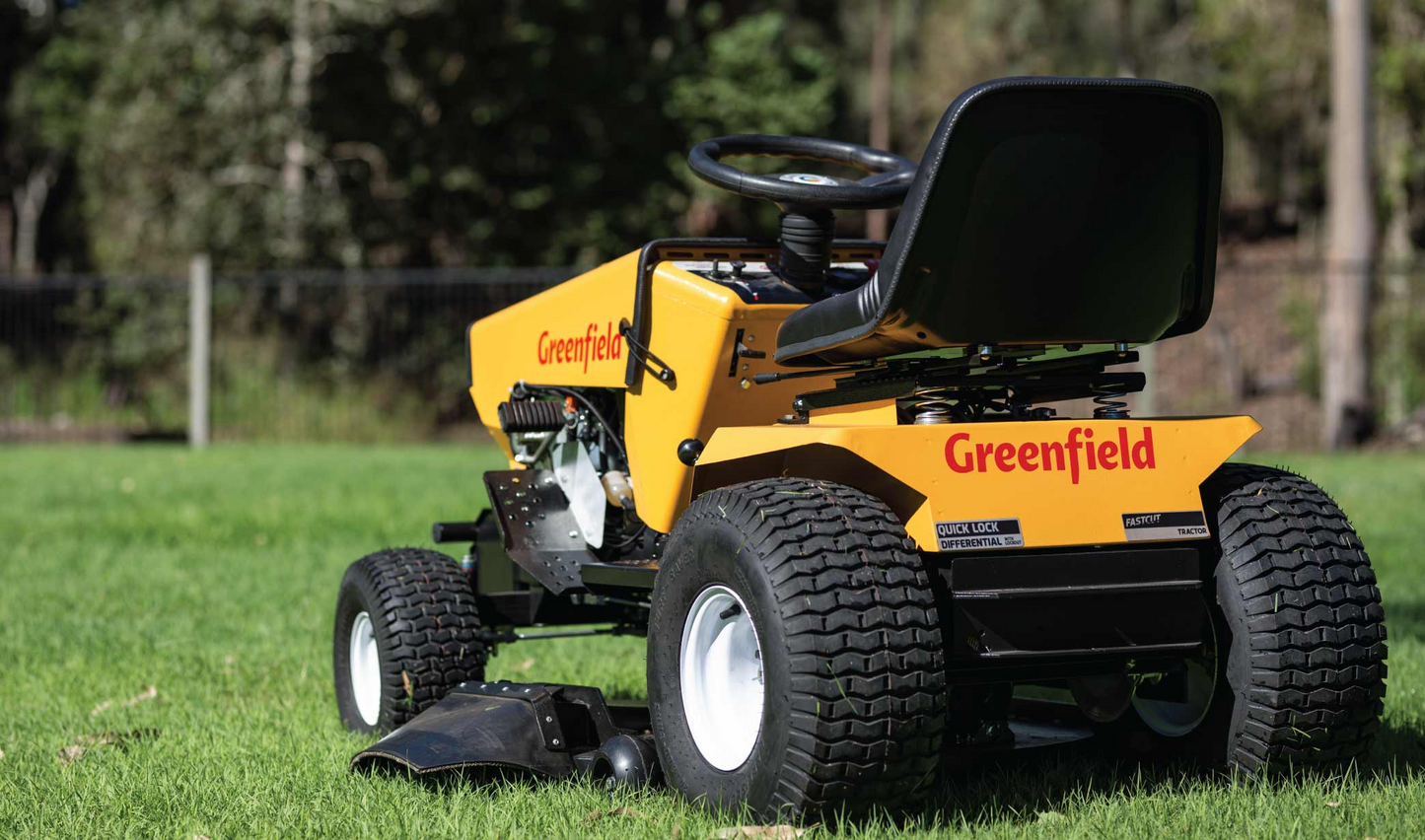 Greenfield Fastcut Deluxe Ride on Mower